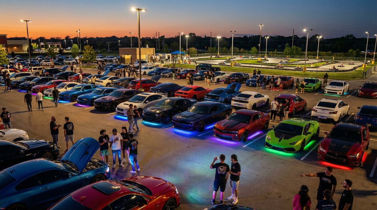 推特车友聚会视频